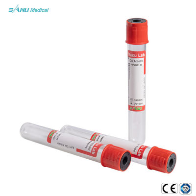 Beschikbare Steriele Klonteractivator Rode VacuümBloedonderzoekbuis 13*75/13*100*16*100
