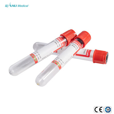 Beschikbare Steriele Klonteractivator Rode VacuümBloedonderzoekbuis 13*75/13*100*16*100