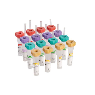 ISO9001 de Ce Goedgekeurde van de Micro- Buis Steriele 0.5ml 0.25ml Bloedinzameling