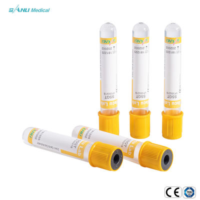 Gel &amp; Klonteractivator van de de Inzamelingsbuis van het Additievenbloed de Gele Kleur