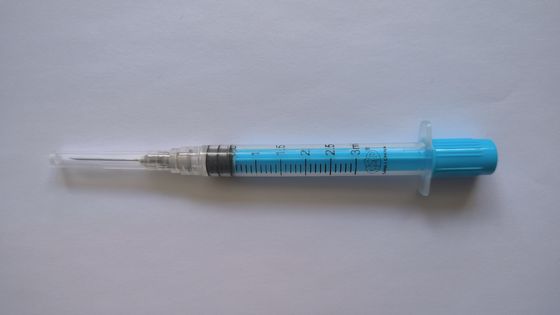 3ml medische Luer-Slot Beschikbare Spuiten en Naalden voor Bloedinzameling