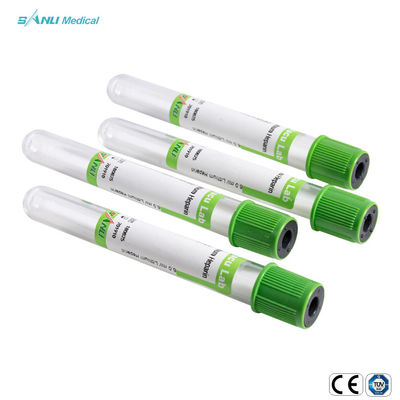De beschikbare de Heparine2ml Groene Buis van het Glaslithium voor Bloed trekt