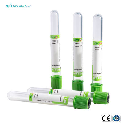 Wegwerp bloedafname Green Top Heparine Tube CE