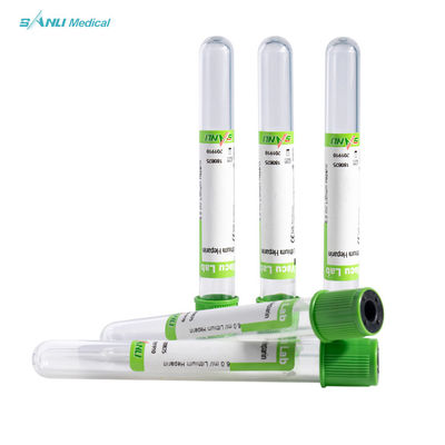 Wegwerp bloedafname Green Top Heparine Tube CE