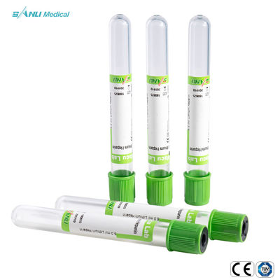 Wegwerp bloedafname Green Top Heparine Tube CE