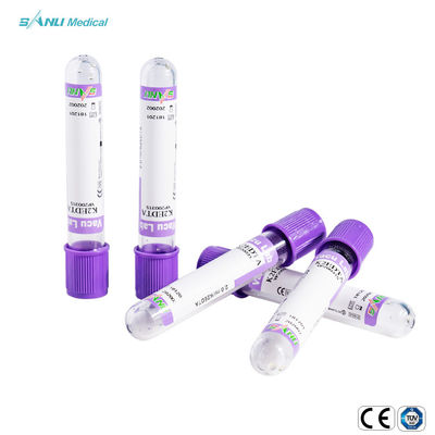 ISO9001 van de Inzamelingsbuizen 5ml van het glasbloed Buis van het de Lavendel de Hoogste EDTA