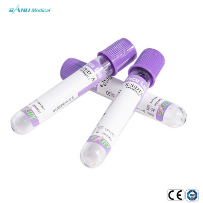 ISO9001 van de Inzamelingsbuizen 5ml van het glasbloed Buis van het de Lavendel de Hoogste EDTA