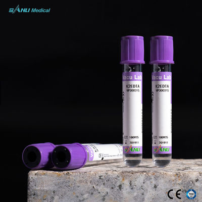 ISO9001 van de Inzamelingsbuizen 5ml van het glasbloed Buis van het de Lavendel de Hoogste EDTA