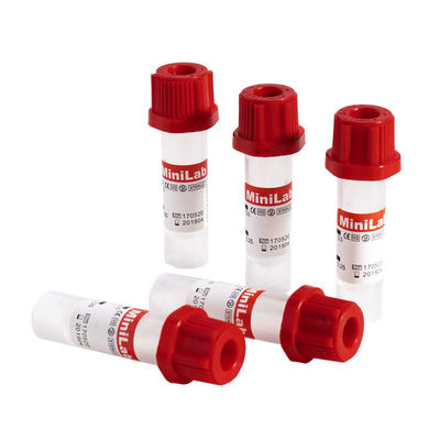 Geel Hoogste Capillair de Buizen0.2ml 0.25ml 0.5ml 100pcs dienblad van de Bloedinzameling