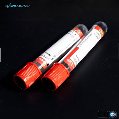 Van de het Bloedinzameling van het rode Bovenkant3ml Glas Activator van de de Buizen Vacuümklonter Buis