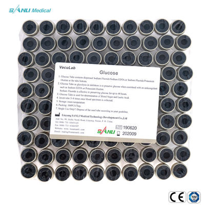 Vacuüm van de het Glasglucose van 6ml Gray Top Blood Collection Tubes het Bloedbuis