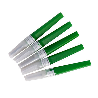 11/4“ van de de Naaldenflash-back van de Bloedinzameling de Vacuüm Groene Kleur 21G 0.8x31mm