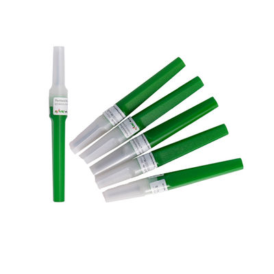 11/4“ van de de Naaldenflash-back van de Bloedinzameling de Vacuüm Groene Kleur 21G 0.8x31mm