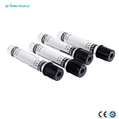 13x75mm de Vacuümbuizen ESR van de Bloedinzameling met 0.129mol/L-Natriumcitraat