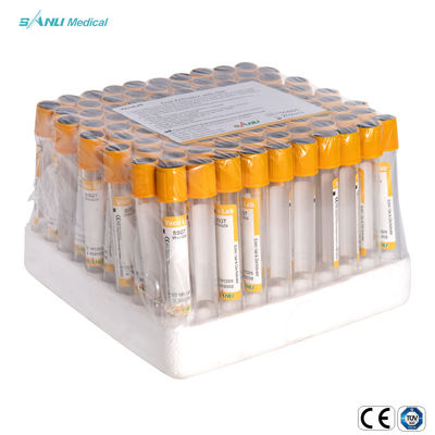 13x75mm de Plastic Buis van het de Buizen Beschikbare Gel van de Bloedinzameling met Klonteractivator