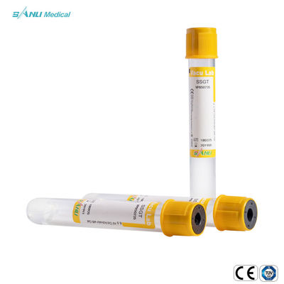 Van de het Bloedinzameling van SSGT Plastic de Buizengel en Klonteractivator Buis voor serumscheiding