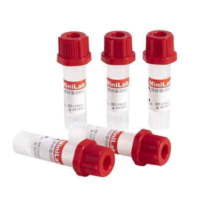 De steriele Plastic Haarvaten van 0.5ml voor Bloedinzameling Voor éénmalig gebruik