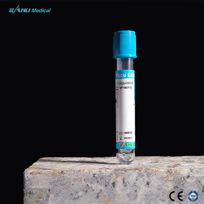1.8ml blauw Hoogste Glas 3,2% Additief 13x75mm van Coagulatiebuizen van het Natriumcitraat