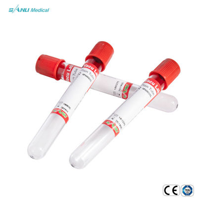 Klonteractivator de Inzamelingsbuizen Vacuüm5ml van het Glasbloed voor Biochemische Tests