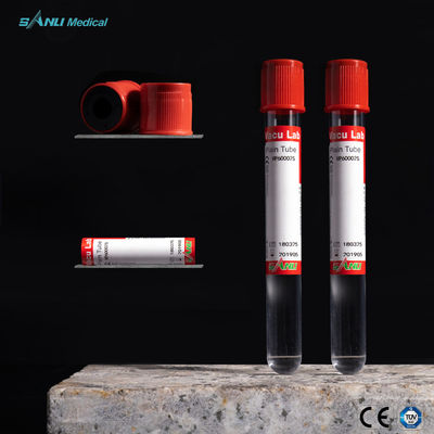 Klonteractivator de Inzamelingsbuizen Vacuüm5ml van het Glasbloed voor Biochemische Tests