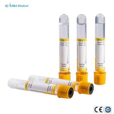 SSGT-de Inzamelingsbuizen 8ml van het Glasbloed met Klonteractivator en Gel