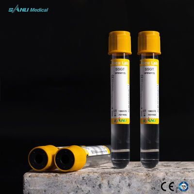 SSGT-de Inzamelingsbuizen 8ml van het Glasbloed met Klonteractivator en Gel
