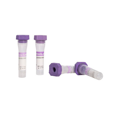 Steriele van de het Bloedinzameling van 0.5ml Capillaire van het de Buizenedta Bijkomende het Bloedbuizen
