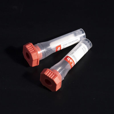 Klonteractivator de Capillaire Buizen Rood Rubberglb 8x45mm van de Bloedinzameling