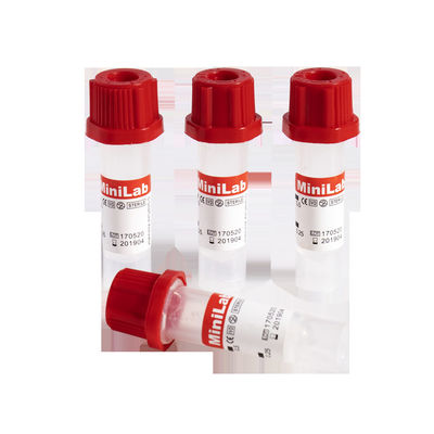 Geen Bijkomende Capillaire Buizen 100pcs Tray Disposable Sterile van de Bloedinzameling