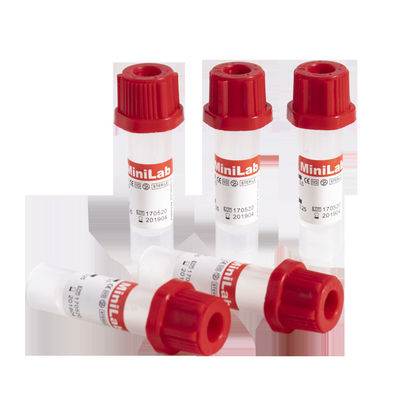 Geen Bijkomende Capillaire Buizen 100pcs Tray Disposable Sterile van de Bloedinzameling
