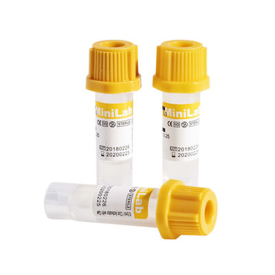 Plastic van Micro- Capillaire het Gelbuis Inzamelingsbuizen met Klonteractivator