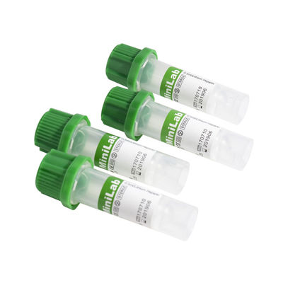 Van de het Lithiumheparine van het bloed Haarvat 0.25ml de Groene Hoogste Buis