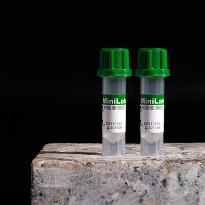 Van de het Lithiumheparine van het bloed Haarvat 0.25ml de Groene Hoogste Buis