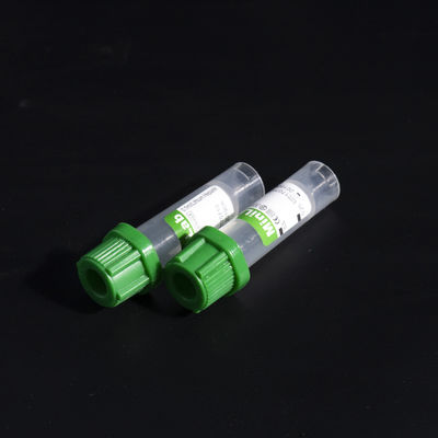 Van de het Lithiumheparine van het bloed Haarvat 0.25ml de Groene Hoogste Buis