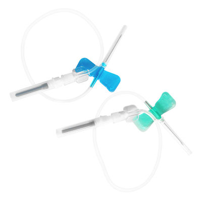 ISO9001 Groene de Vlinder Gevleugelde Infusie Vastgestelde 21G van vlindernaalden 21G