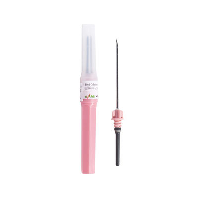 Roze 18G 1.2x25mm Wegwerpproduct van de de Naalden het Multisteekproef van de Bloedinzameling