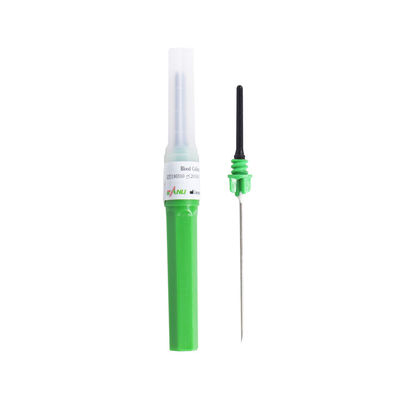 Steriele Multi de Inzamelingsnaald Beschikbare 21g van het Steekproefbloed 1 Duim Groene Kleur