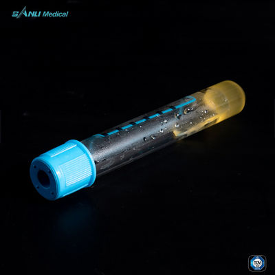 De Reageerbuis 10ML van plaatjerich plasma PRP met Natriumcitraat 3,2% Gel