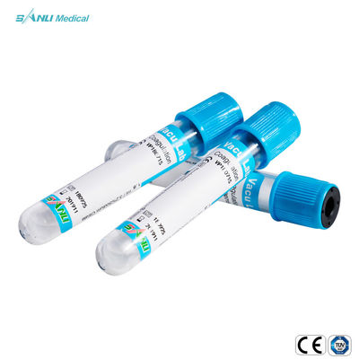10ml medisch Vacuüm de Buis Beschikbaar Ce 13x75mm van het CoagulatieBloedonderzoek