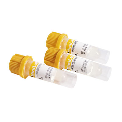 De beschikbare Medische van de Micro- Buis 0.5ml ISO13485 8x45mm Bloedinzameling