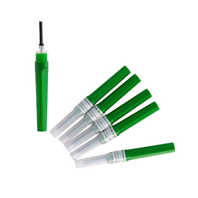 Beschikbare Steriele Multi de Inzamelingsnaald 22G van het Steekproefbloed 1 Duim Groene Kleur