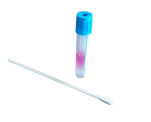 Mondelinge Virale het Vervoermedia van VTM, de Buis van de Keelbemonstering Kit Disposable 1-6ml
