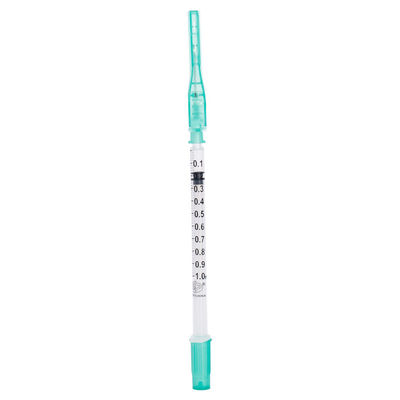 Steriele de Inzamelingsspuit Beschikbare 3ml 22G van het Veiligheids Medische Slagaderlijke Bloed