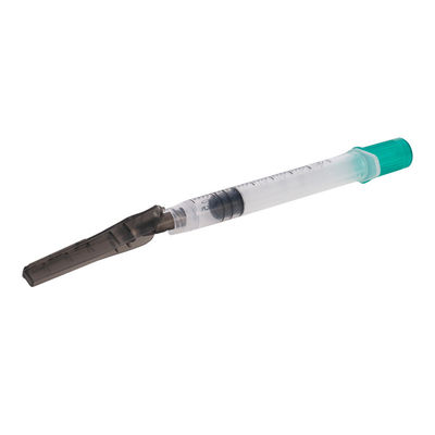 Steriele de Inzamelingsspuit Beschikbare 3ml 22G van het Veiligheids Medische Slagaderlijke Bloed