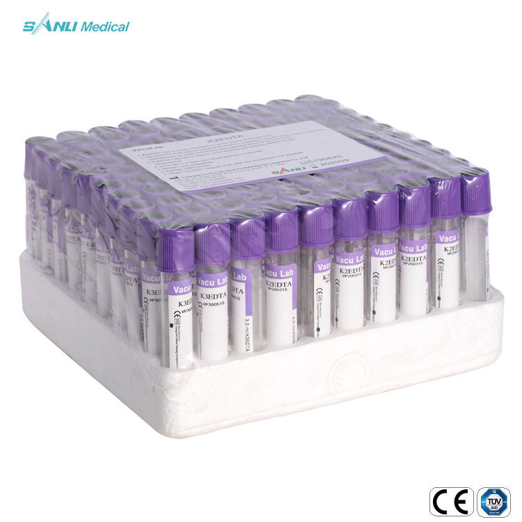 Van het het serumbloed van Ce ISO Beschikbare purpere 2ml 3ml 4ml 5ml het EDTAk2 K3 buis van de de inzamelingsbuis