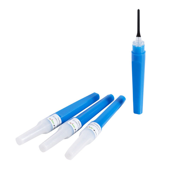 De Inzamelingsnaalden Vacuüm23g 3/4 van het flash-backbloed“ 0.6x19mm Blauwe Kleur