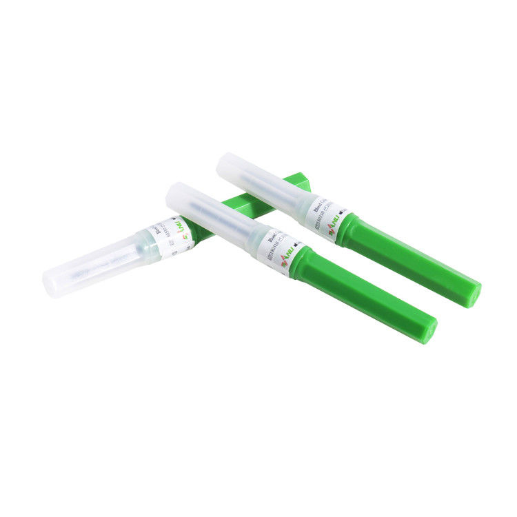 Steriele Multi de Inzamelingsnaald Beschikbare 21g van het Steekproefbloed 1 Duim Groene Kleur
